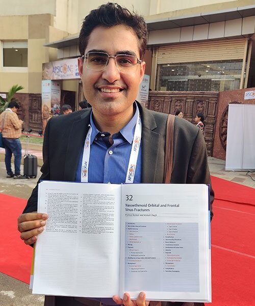 Author in acclaimed Textbook of Plastic Surgery